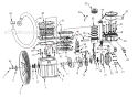 Page B Diagram and Parts List for SDR5Z628A 2006 Campbell Hausfeld Compressor